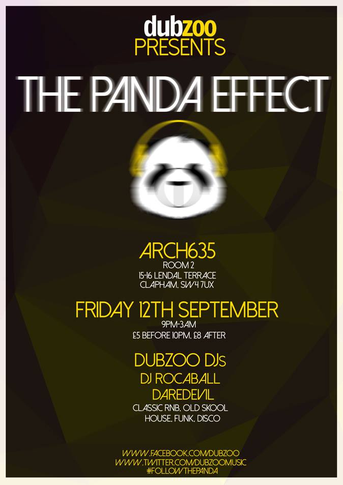 The Panda Effect - Friday 12th September 2014